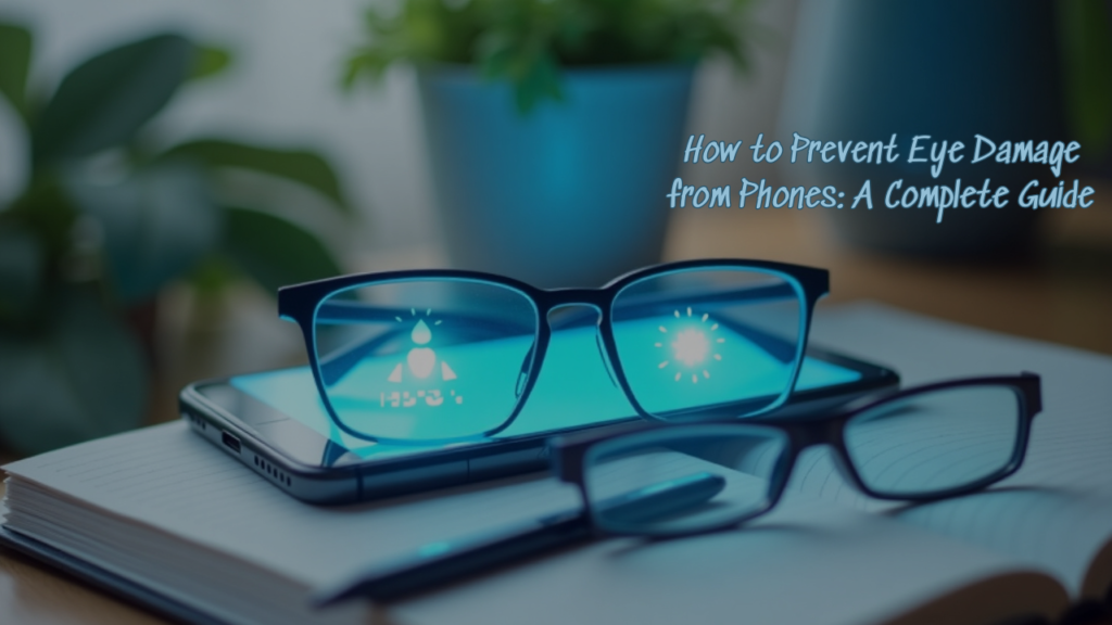 How to Prevent Eye Damage from Phones