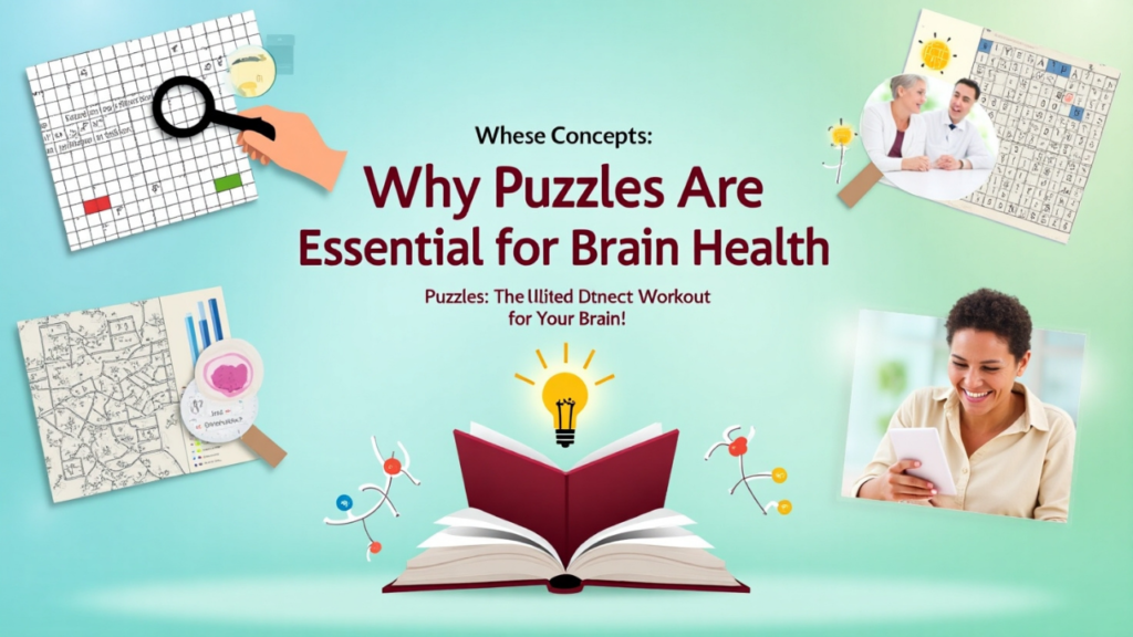 Brain Health Puzzle Book