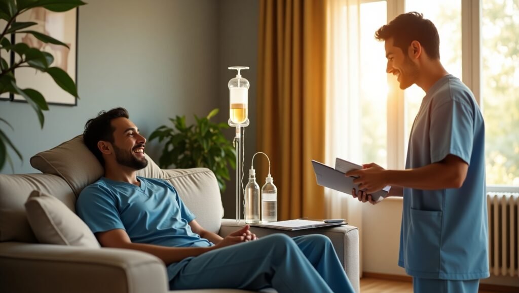 IV therapy for energy and hydration