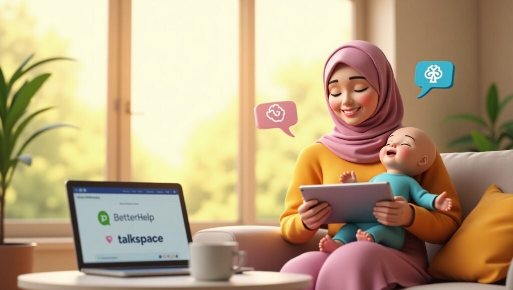 Online Therapy for Postpartum Depression