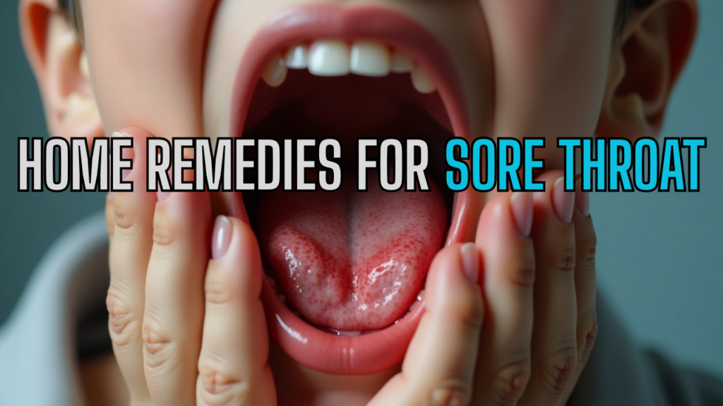 Home Remedies for Sore Throat