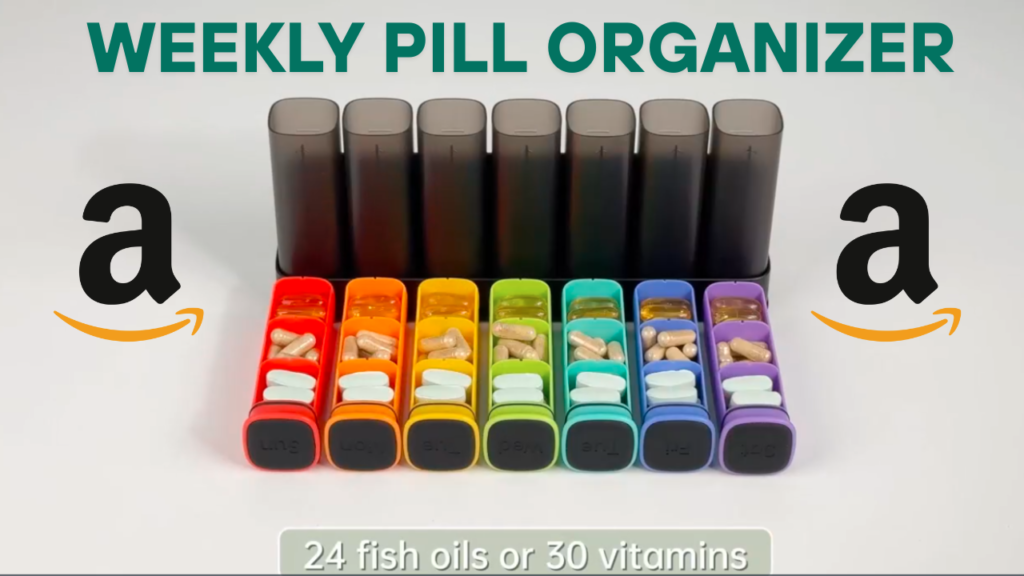 Weekly Pill Organizer