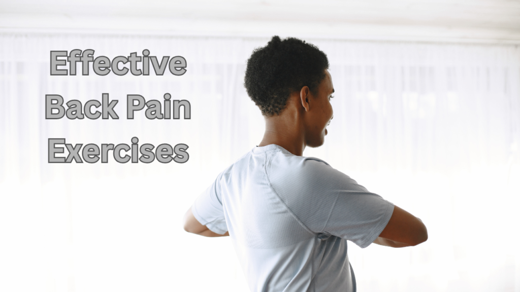 Effective Back Pain Exercises