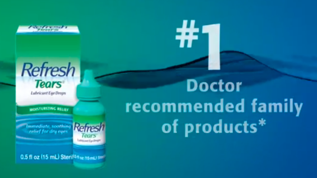 can i use refresh tears with contacts
